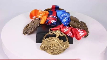 Heißer Verkauf, kundenspezifische Metall-Bodybuilding-Gymnastik, Powerlifting, Laufen, Marathon, Sportpokale, Trophäen, Gold, Champions, Gewinner, Auszeichnungen, Medaille