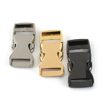 at-Ap486 25 mm verstellbare Metallschnalle, seitliche Entriegelungsschnallen, Paracord-Armband, Hundehalsband-Zubehör, verstellbare Gürtelschnalle