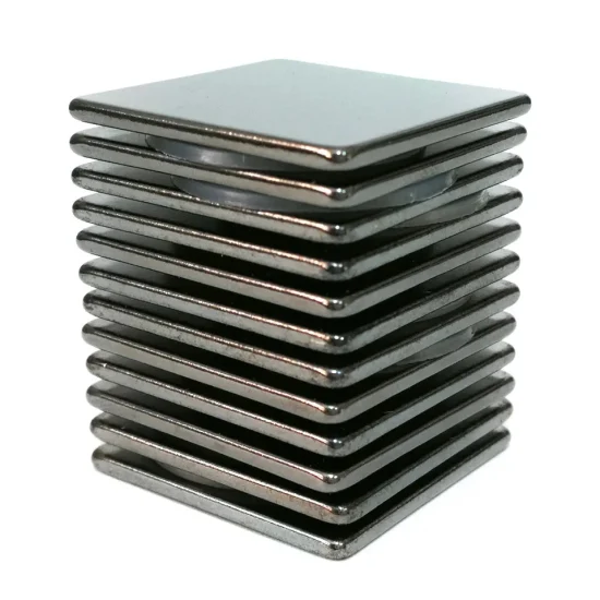 Starker, flacher, rechteckiger Magnet mit festem Epoxidharz der Güteklasse 13, Ziegelstein-Magnet, Souvenir und Whiteboard-Magnetkartenteller