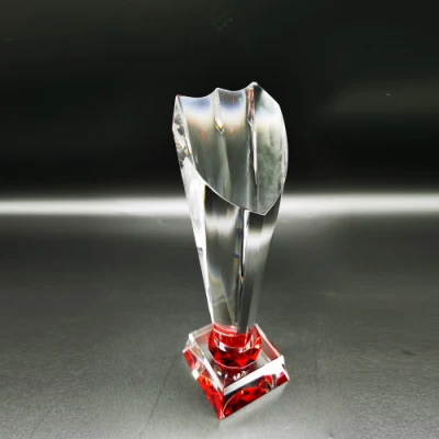 2022 New Heart-Awards Optical Crystal Trophy
